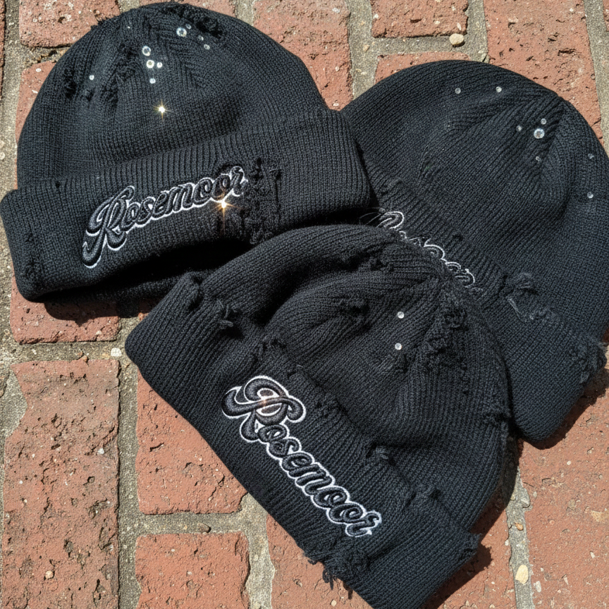 Distressed Stoned Beanie