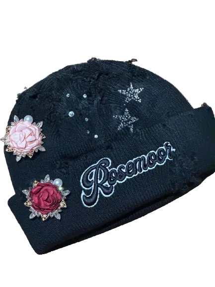 Rose Junk Beanie